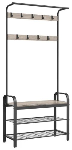 Vešiakový stojan s botníkom HSR400B02