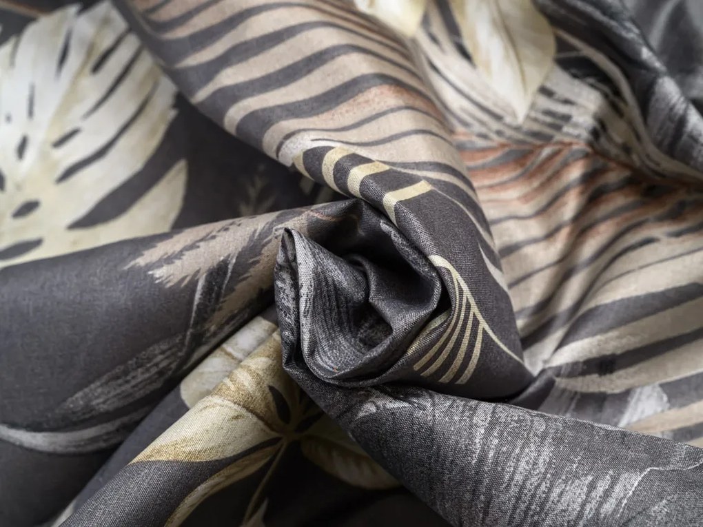 Obliečky z mikrovlákna LUVIO sivé hotelová kapsa Rozmer obliečky: 70 x 90 cm | 140 x 220 cm