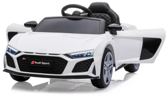 Elektrické autíčko Audi R8 Spyder biele