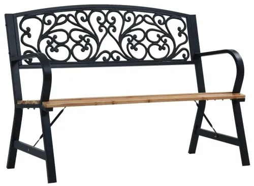 vidaXL Záhradná lavička 120 cm drevo-