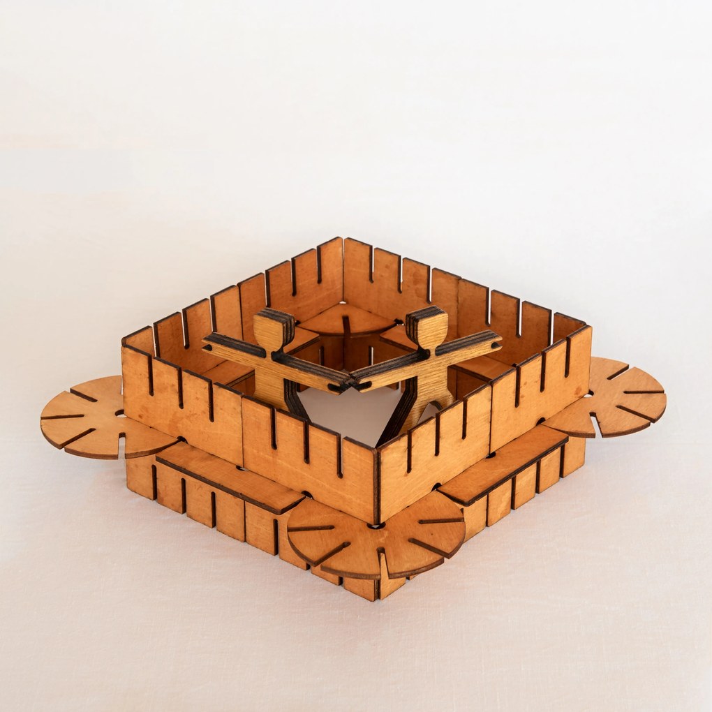 Stavebnica Creative design kit - farebná