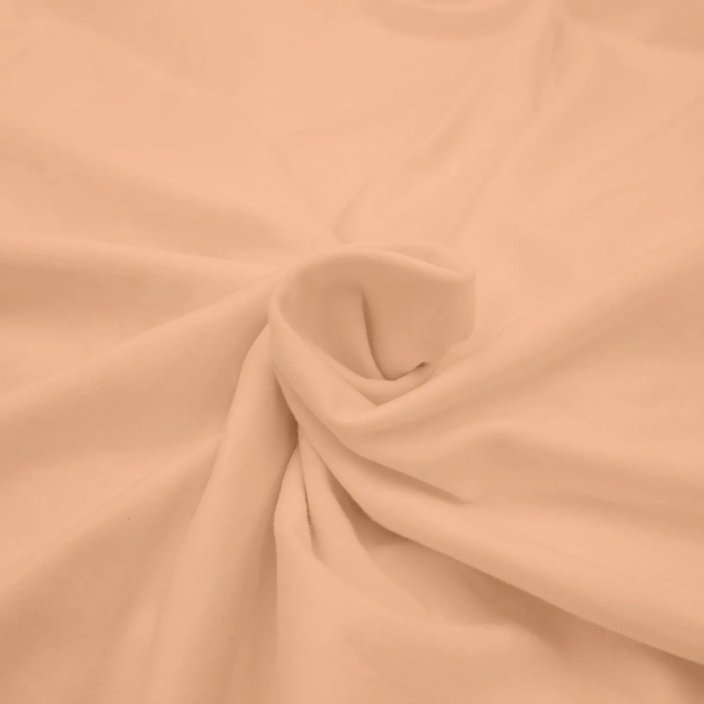JERSEY PRESTIERADLO 200X220 CM, VÝŠKA 30 CM SVETLORUŽOVÉ