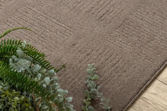 Koberec TEXTURA 488.20.LA600 Osta hnedý