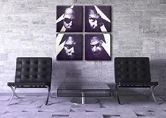 Ručne maľovaný POP Art obraz METALLICA