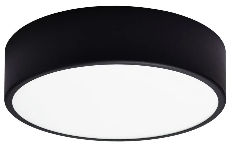 TEMAR Prisadené nástenné / stropné osvetlenie CLEO, 2xE27, 40W, 30cm, okrúhle, čierne