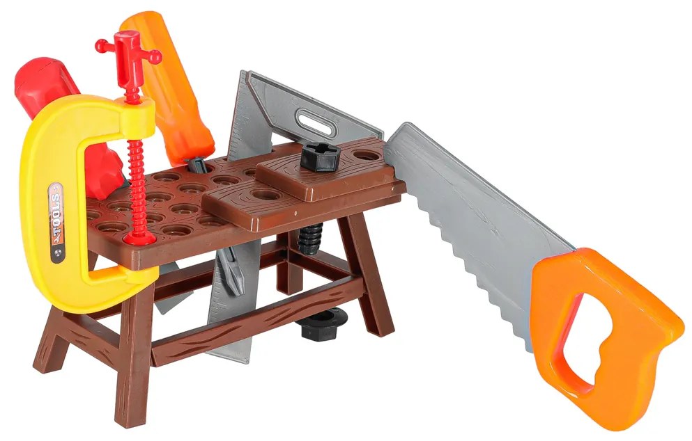 KIK Detská dielňa 48 dielov - súprava náradia pre deti 3+, hračkárske náradie