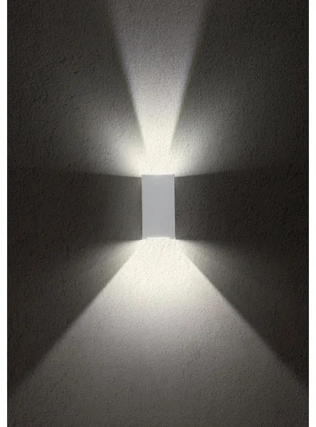 Redo 90552 - LED Vonkajšie nástenné svietidlo VARY 2xLED/10W/230V 3000K IP54 biela