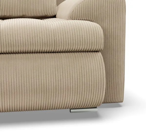 Trojmiestna rozkladacia sedačka FORESTA béžová