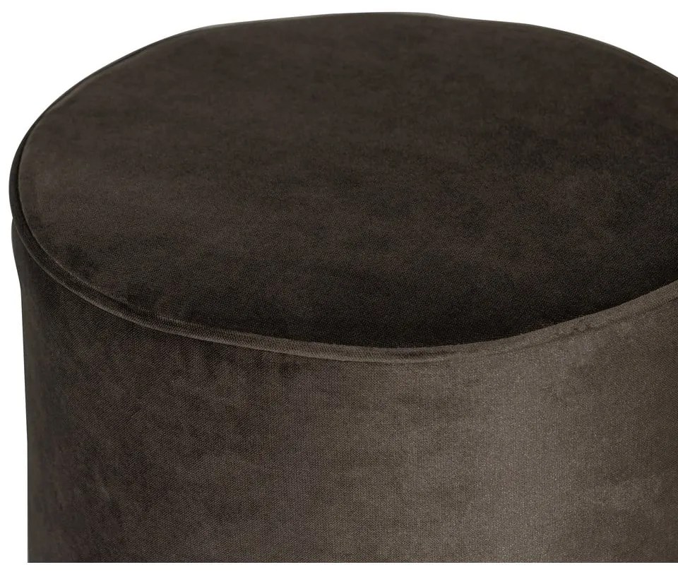 Olivový puf WOOOD Sara High