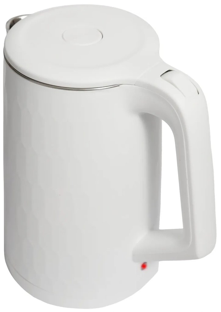 Bauerkraft Bezdrôtová cestovná rýchlovarná kanvica 1500 W 1,8 l otočná biela