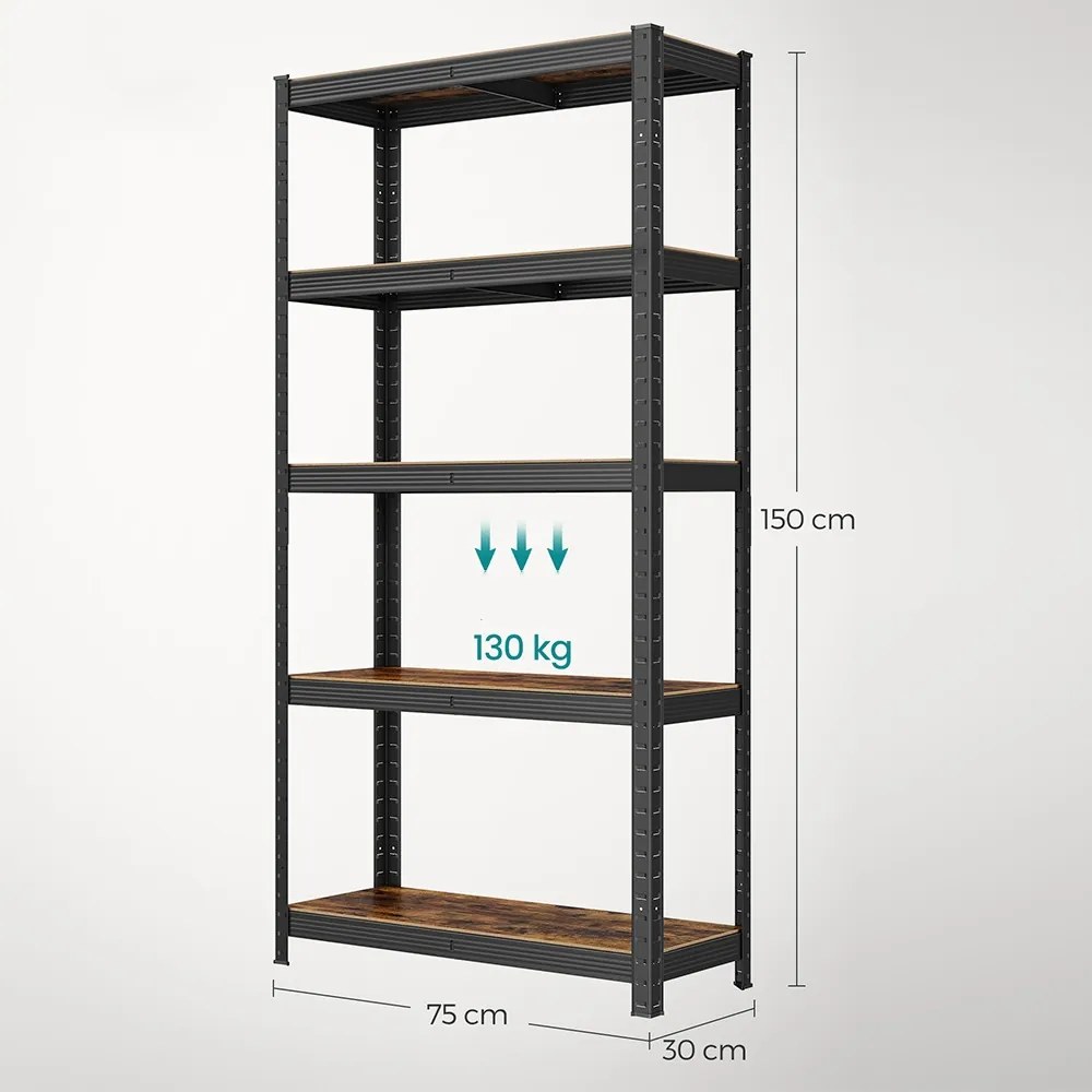 Regál s nosnosťou 650 kg
