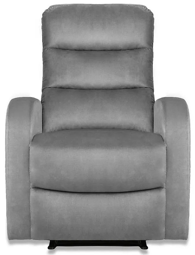 Kreslo Elena šedé s funkciou relax