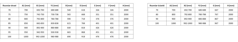 Mexen Lunar-F, 1-krídlový sprchový kút so skladacími dverami, pravý, 100 x 90 cm, 8mm číre sklo, grafitový profil, 836-100-090-95-00-P