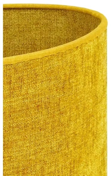 Duolla - Stolná lampa OVAL 1xE27/15W/230V pr. 30 cm hnedá