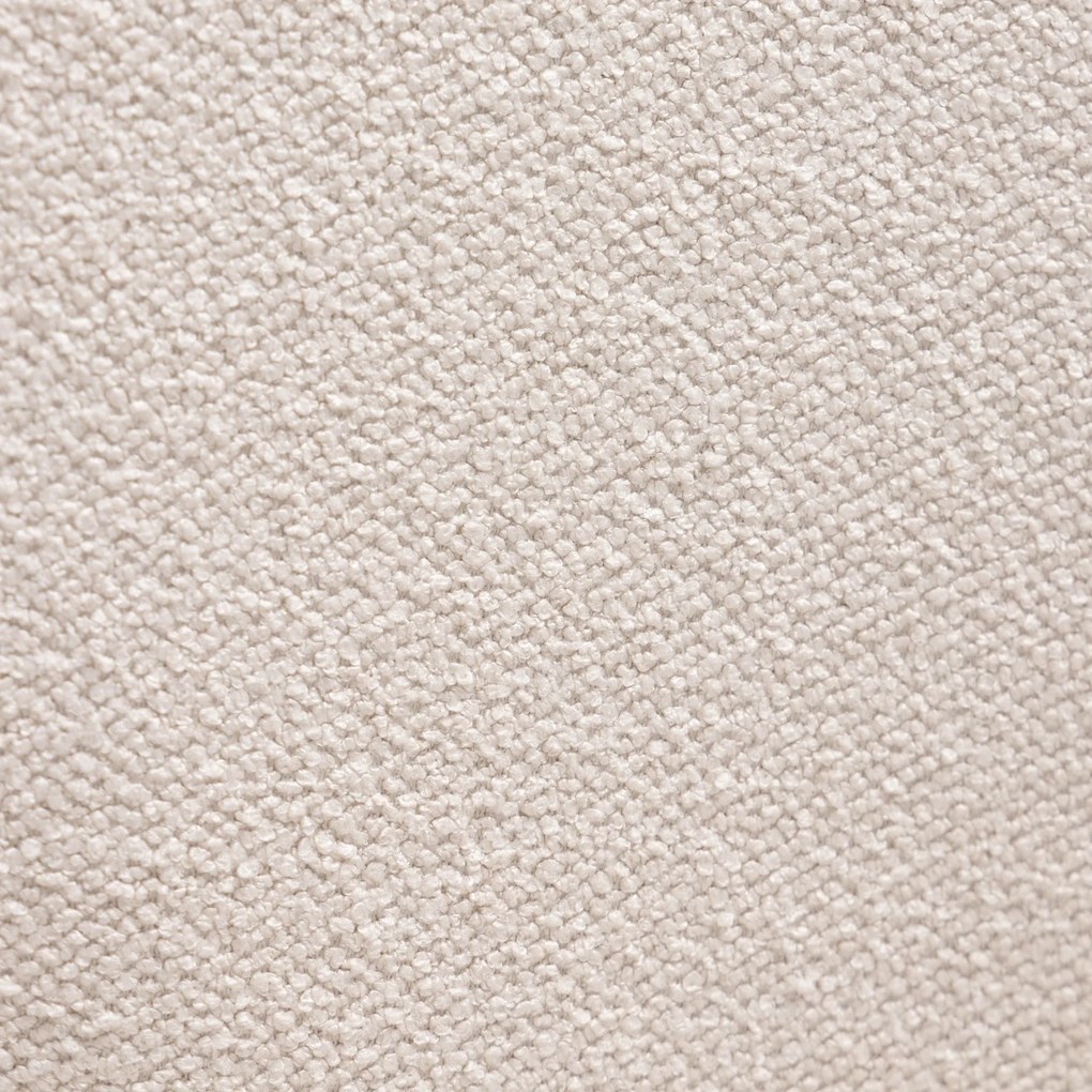 Jídelní designová židle Elaine boucle krémová