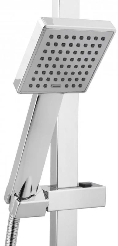 Sprchová súprava GABI s termostatickou batériou - 25x25 cm - chrómová