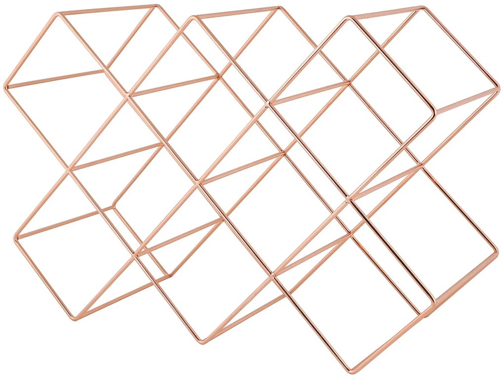 Echtwerk Stojan na víno/Podložka pod hrniec (stojan na víno pre 8 fliaš, medená) (100332405)