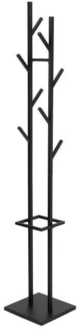 Stojanový vešiak CERES čierny