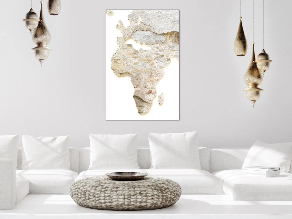 Artgeist Obraz - Hot Continent (1 Part) Vertical Veľkosť: 40x60, Verzia: Na talianskom plátne