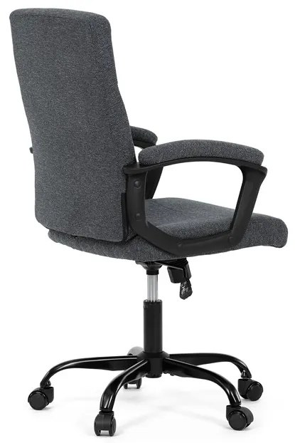 Autronic BONTEC Kancelárske kreslo, hojdací mechanizmus, čierna látka, KA-Y391 BK2 Farba: Šedá