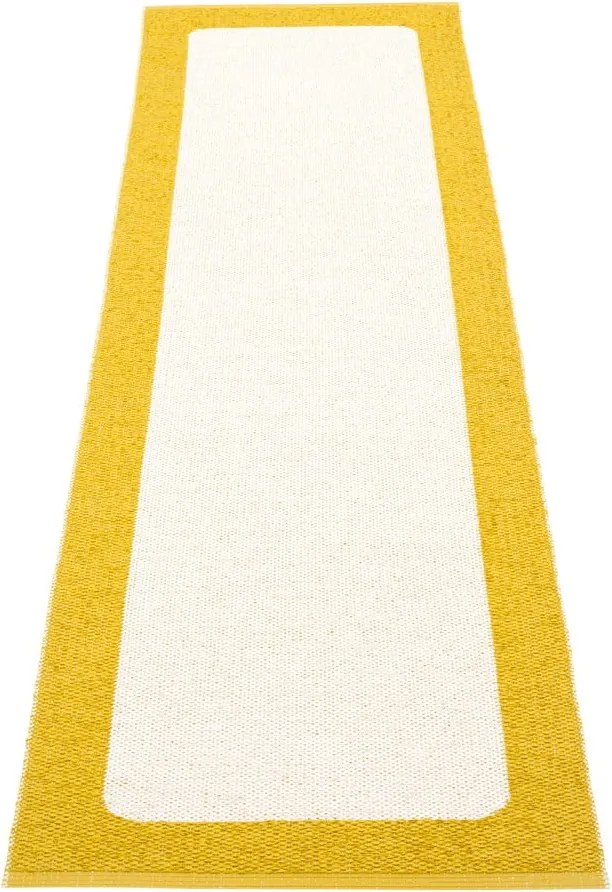 Vnútorný a vonkajší behúň v horčicovo-krémovej farbe 70x240 cm Ilda Mustard – Pappelina