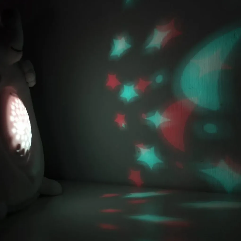 Plyšový ježko s projektorom a hudbou Baby Mix