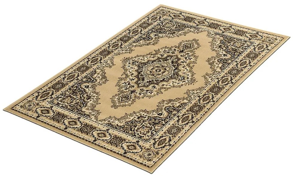 Kusový koberec Teheran Practica 58 / EVE, 200x300, béžová, chodba / predsieň, Sintelon