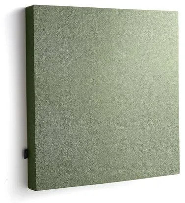 Akustický panel POLY, štvorec, 600x600x56 mm, nástenný, zelená