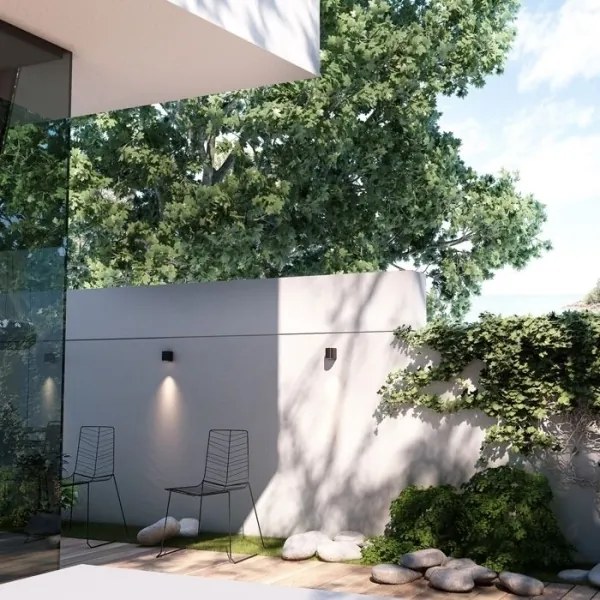 RED - Design Rendl -R12027- LED Vonkajšie nástenné svietidlo ZACK LED/3W/230V IP54