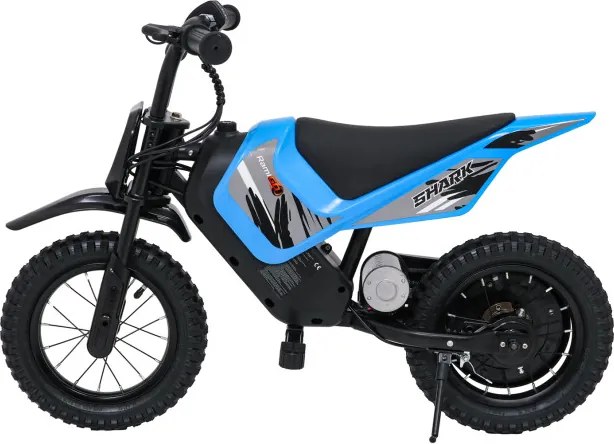 Elektrická motorka SHARK modrá