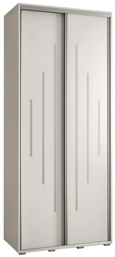 Skriňa 45 Canaris 12 110 biela/silver