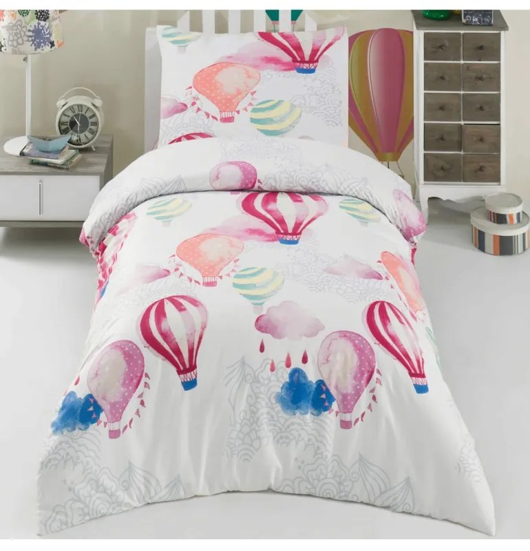 Detské obliečky Ballons EMI, Štandardný set jednolôžko obsahuje 1x 140x200 + 1x 70x90