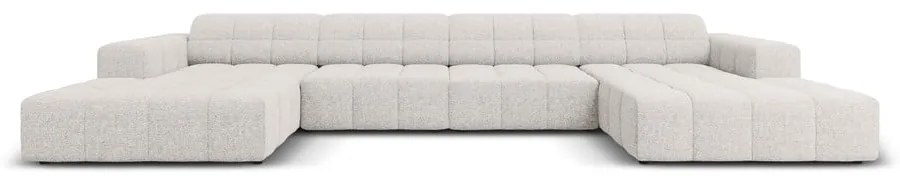 Svetlosivá rohová pohovka (do "U") Chicago – Cosmopolitan Design