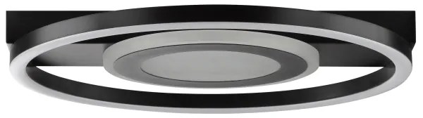 Brilliant -LED RGBW stmievateľné stropné svietidlo MAUREEN LED/20W/230V 3000-6500K čierna + s diaľkovým ovládaním