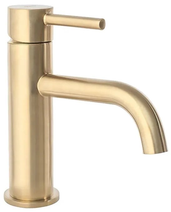 Umývadlová batéria Rea Lungo zlato brúsené