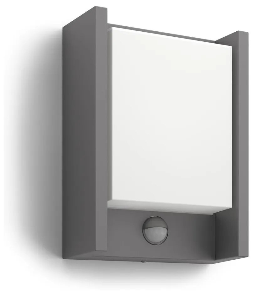 Philips 16461/93/16 - LED Vonkajšie svietidlo so senzorom ARBOUR LED/6W IP44 16461/93/16