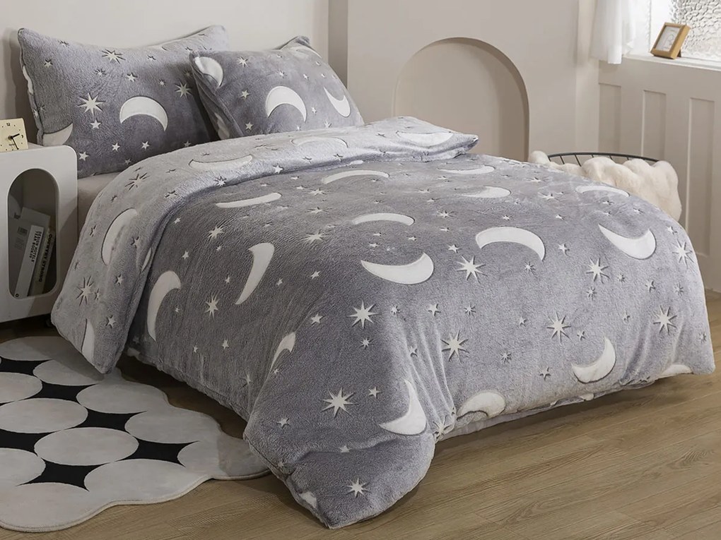 XPOSE® Mikroplyšové obliečky NOČNÁ OBLOHA Exclusive (svietiaci efekt)