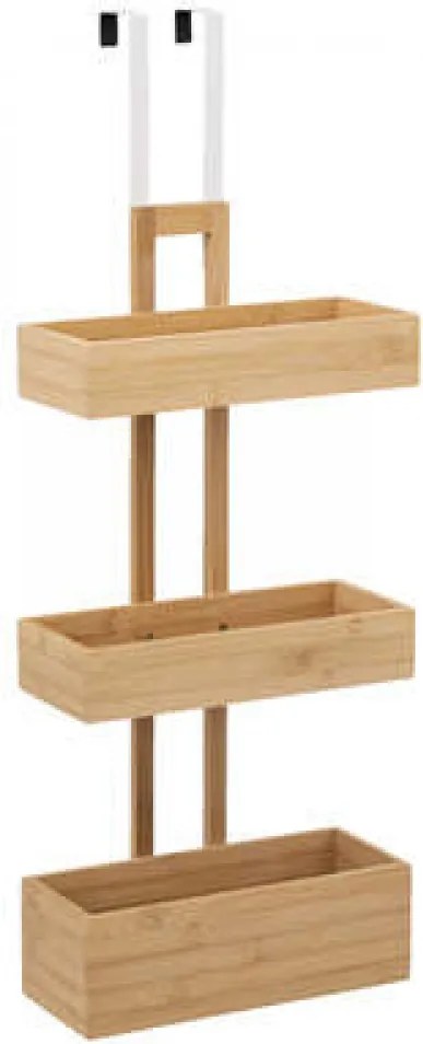 Závesný bambusový regál na dvere SHELF