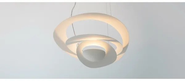 Artemide 1239010A - Luster na lanku PIRCE 1xR7s/11W/230V 97 cm biela
