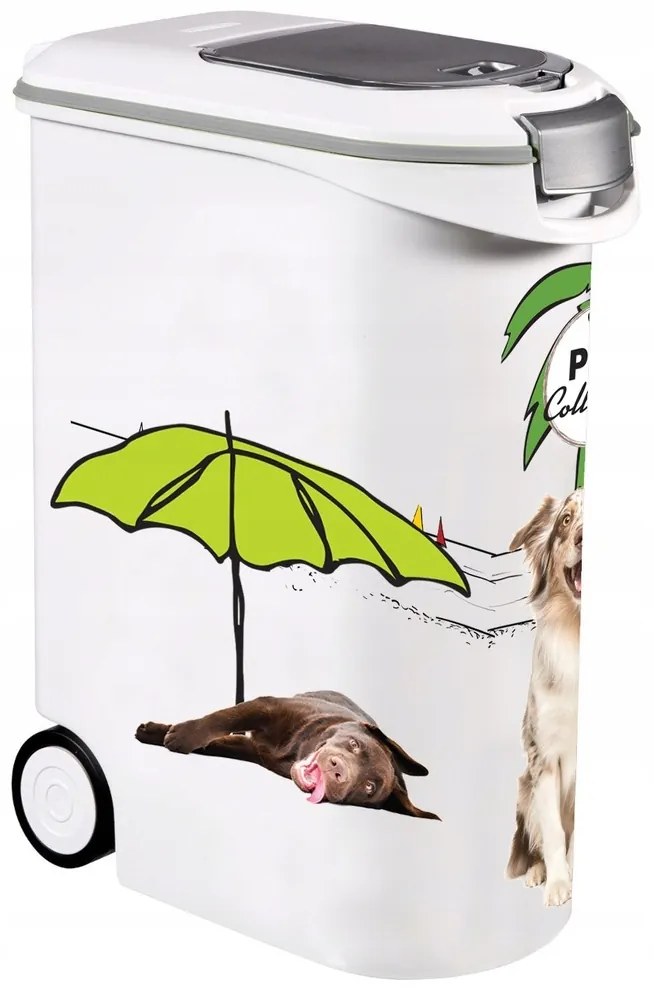 Kontejner a úložný box na granule pro psy, XXL 54l/20kg