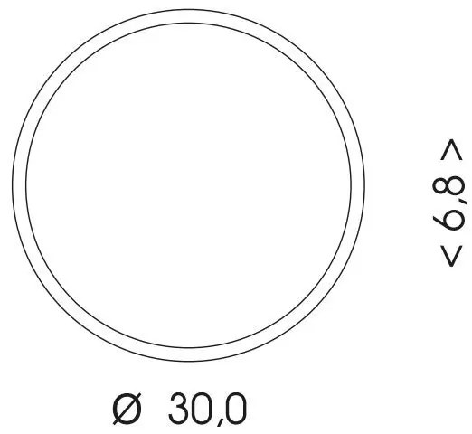 Ecolite WMAT300/HF-15W/BI - LED Stropné svietidlo so senzorom LED/15W/230V biela