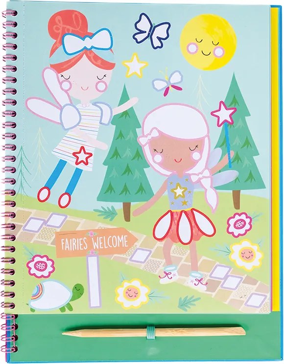 Kreatívna hra s fóliami Rozprávková dúha | Tvorivá sada pre deti