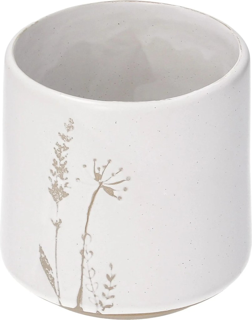 Obal na kvetináč Botanic White I 12x12x12 cm