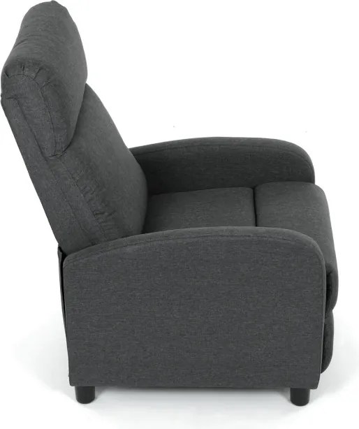 Polohovacie kreslo sivé TV-W3397 GREY2