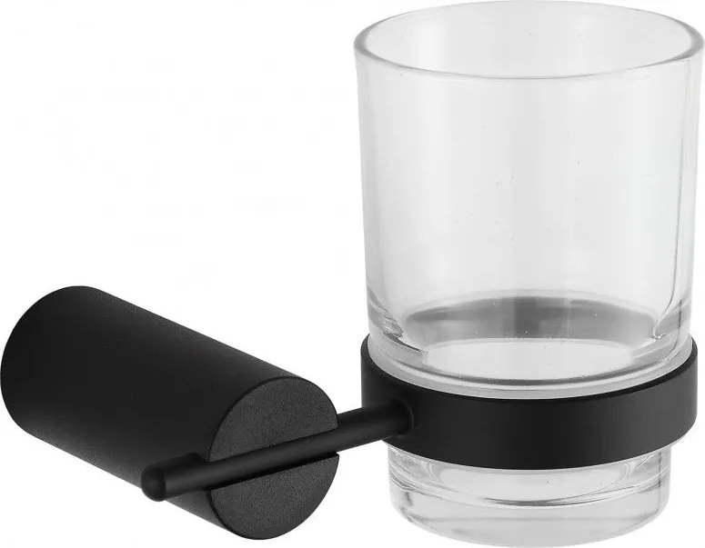Mexen Aron pohár na zubné kefky, čierna - 7088138-70