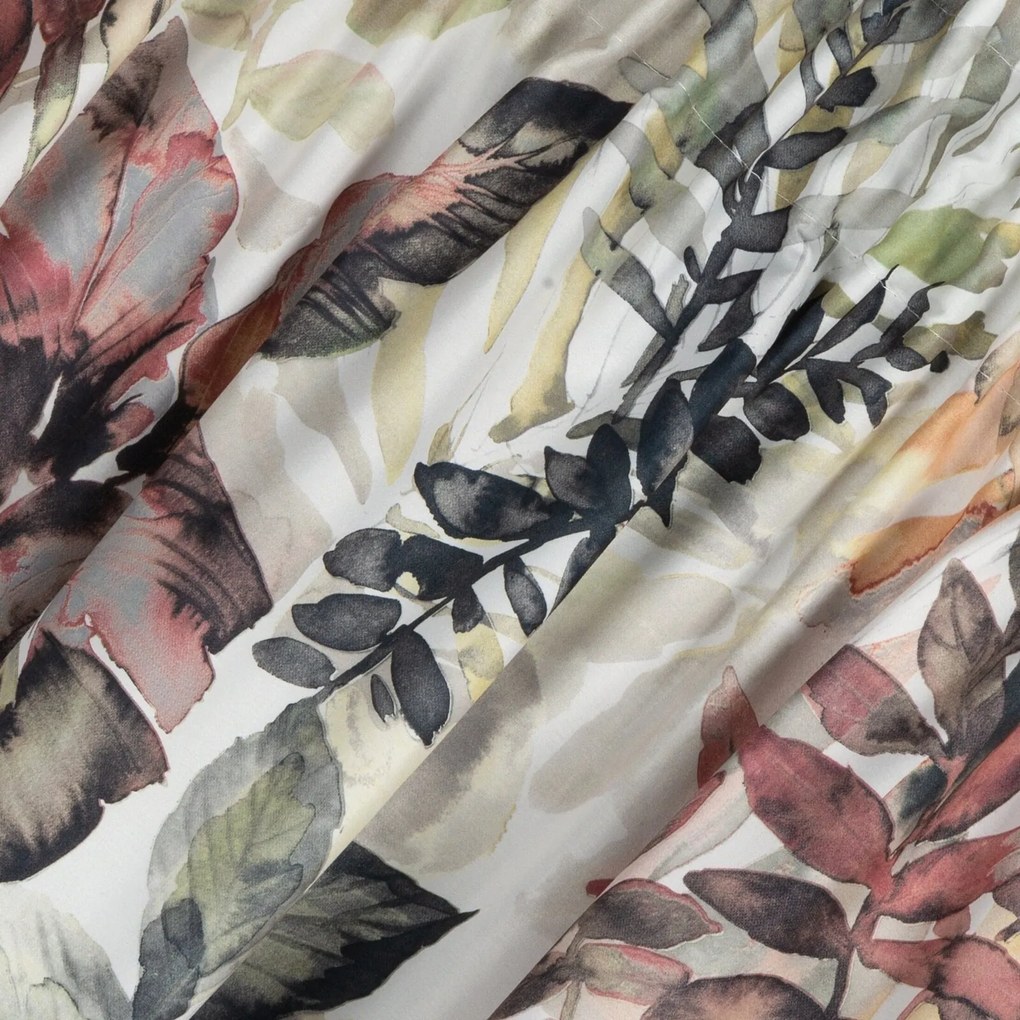 ZÁVES NA PÁSKE ADELINE 140X270 CM LISTY