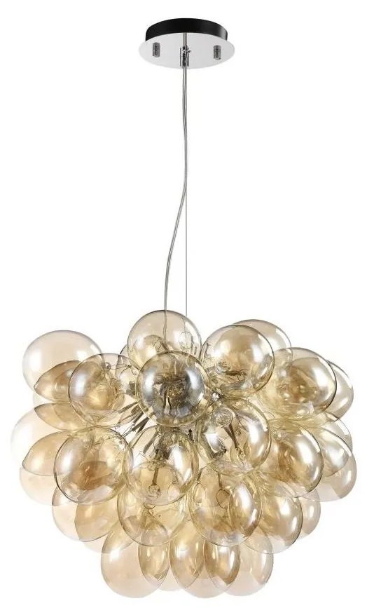 Maytoni MOD112-08-G - Luster na lanku BALBO 8xG9/28W/230V zlatá