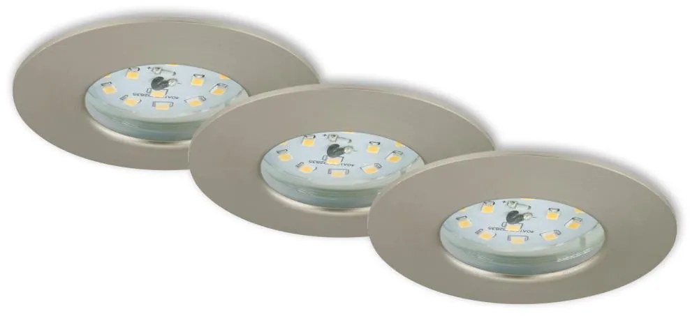 Briloner 7231-032-SADA 3x LED Stmievateľné kúpeľňové svietidlo LED/5,5W/230V IP44