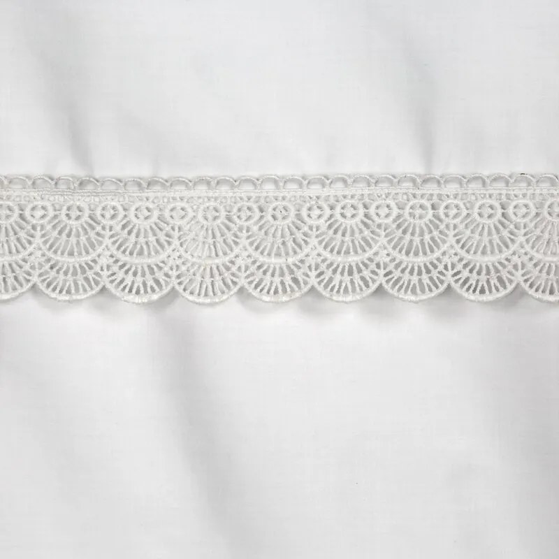 Dekorstudio Elegantné posteľné obliečky RETRO6 v bielej farbe Rozmer posteľných obliečok: Šírka x Dĺžka: 220x200cm + 2 ks 70x80 cm