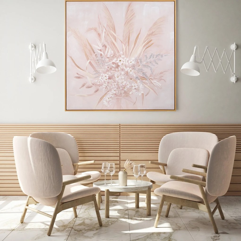 RUČNE MAĽOVANÝ OBRAZ 624 80X80 CM